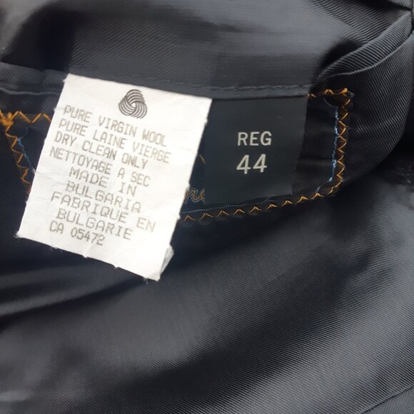 Anthony's of London Charcoal SZ 44 R Wool Men's Blazer Sport Jacket - Picture 9 of 16